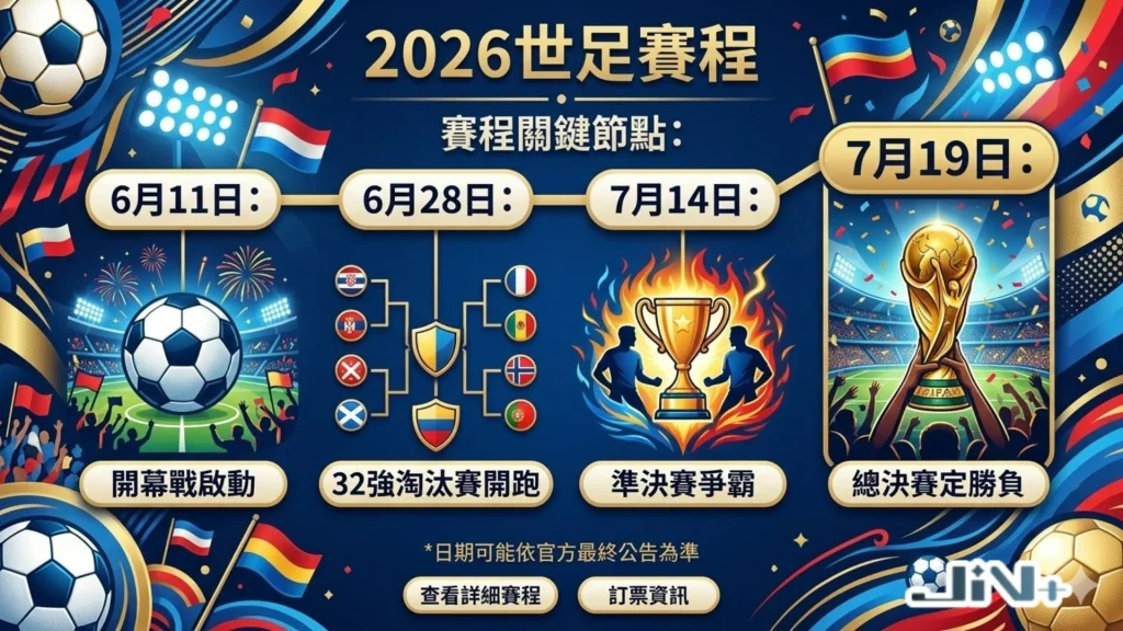 2026世足賽程